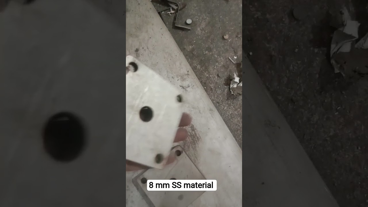 8 mmSS material cutting on CNC laser cutting machine #cnc #machine #railway #viral #shortsmachine