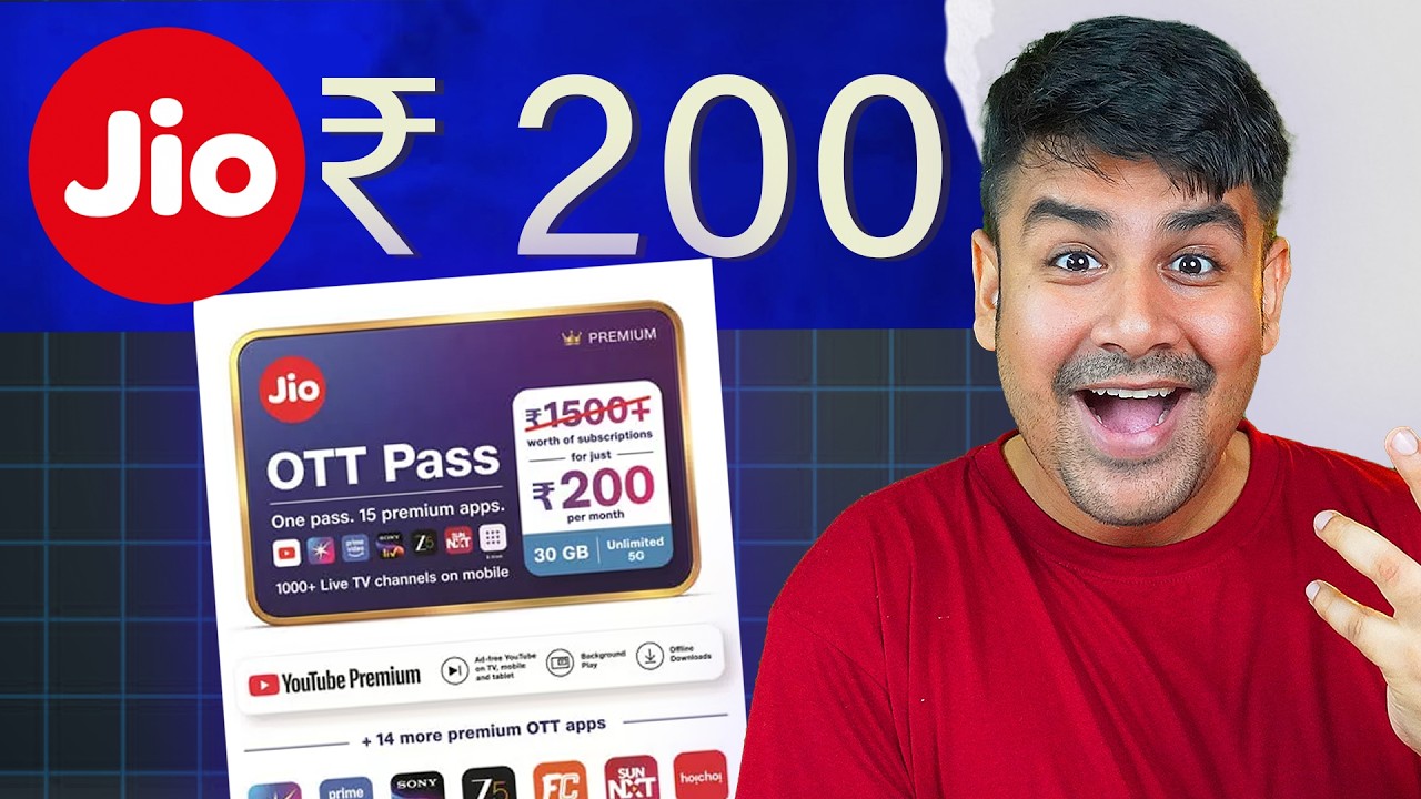 Jio ₹200 PASS - Plan Benefits, OTT, Channels, Data, Validity