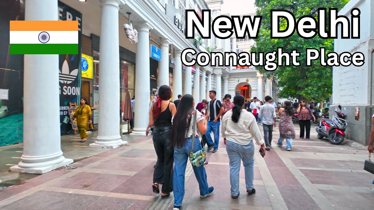 Connaught Place & Janpath, New Delhi 🇮🇳 | Street Life in India&rsquo;s Capital (4K Walking Tour 2026)