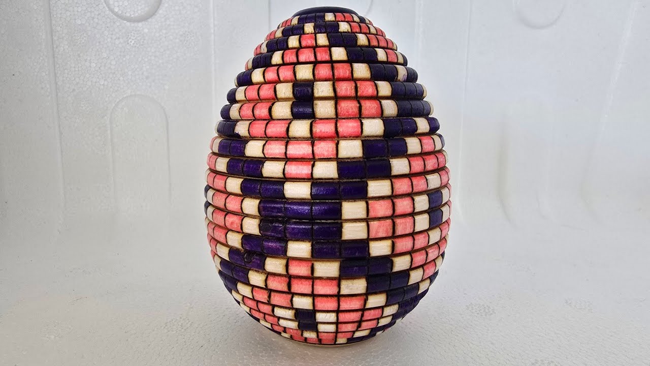 Woodturning an Easter Egg Box