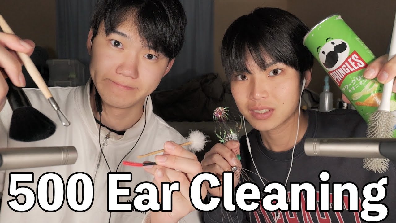 【ASMR】なんでもあり！！500種類の耳かきトリガー🔥【SUB】Anything goes!! 500 different Ear Cleaning Triggers🔥
