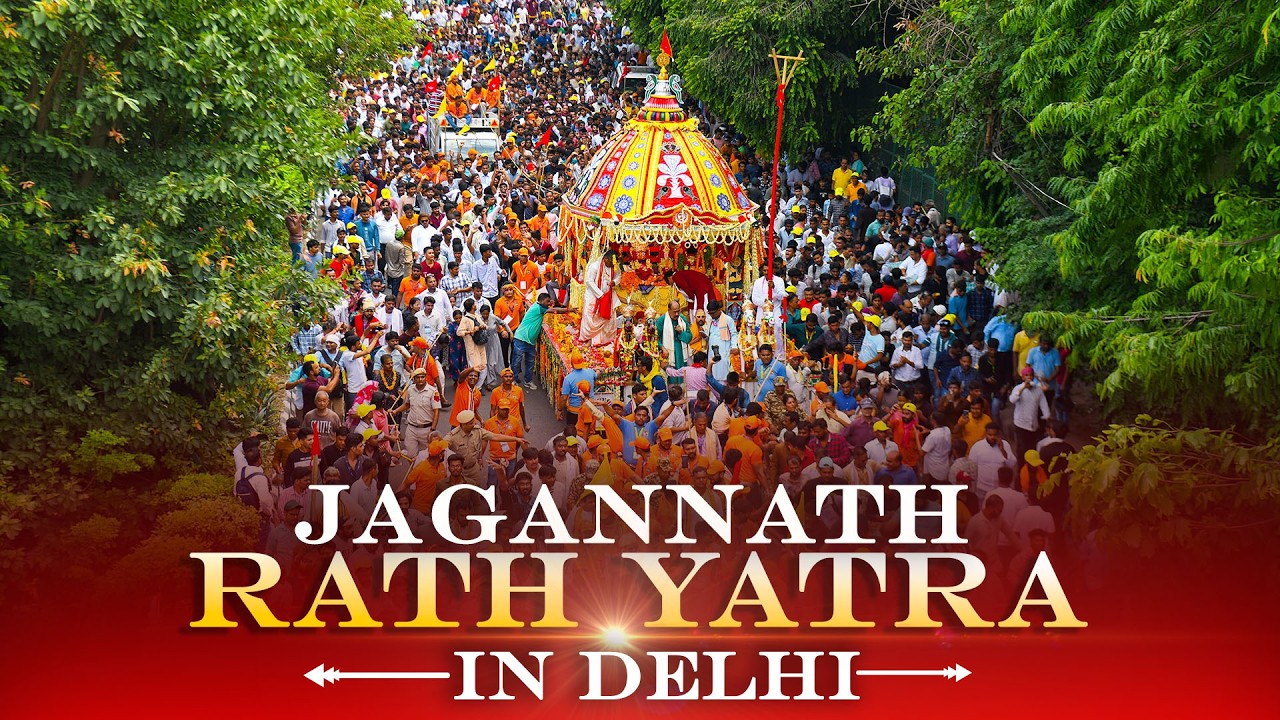 WATCH LIVE: Delhi CM Rekha Gupta attends Grand Jagannath Rath Yatra Held at Rohini I Delhi