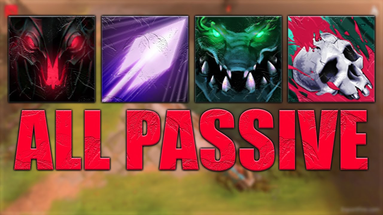 All Strong Passive DEMON'S REACH + COUP DE GRACE | Ability Draft