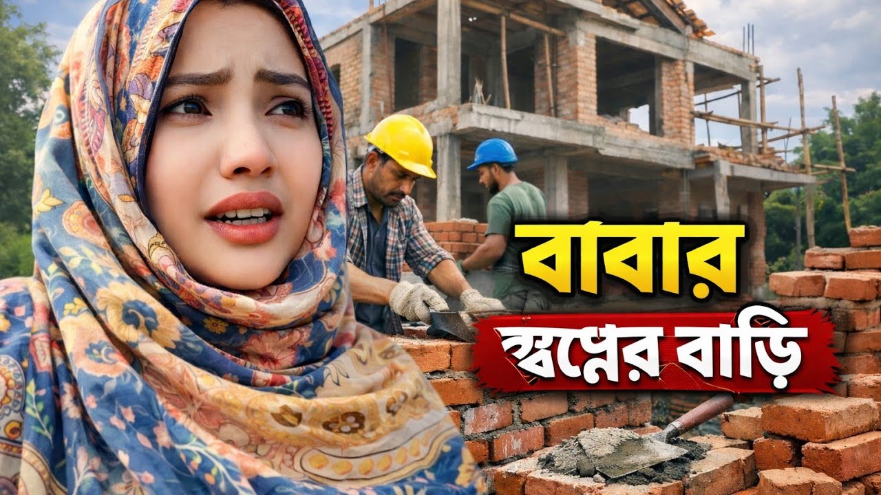 নিজের বাড়ি দেখে অনেক খুশি হয়েছে আমার বাবা#ajmira Bithi vlog 