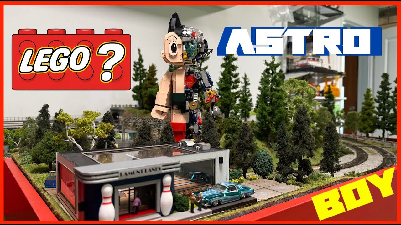 Josef - Model Railway & Toy Room 208 Astro Boy Lego Like Model ? PanTasy Build Astro Boy Fun