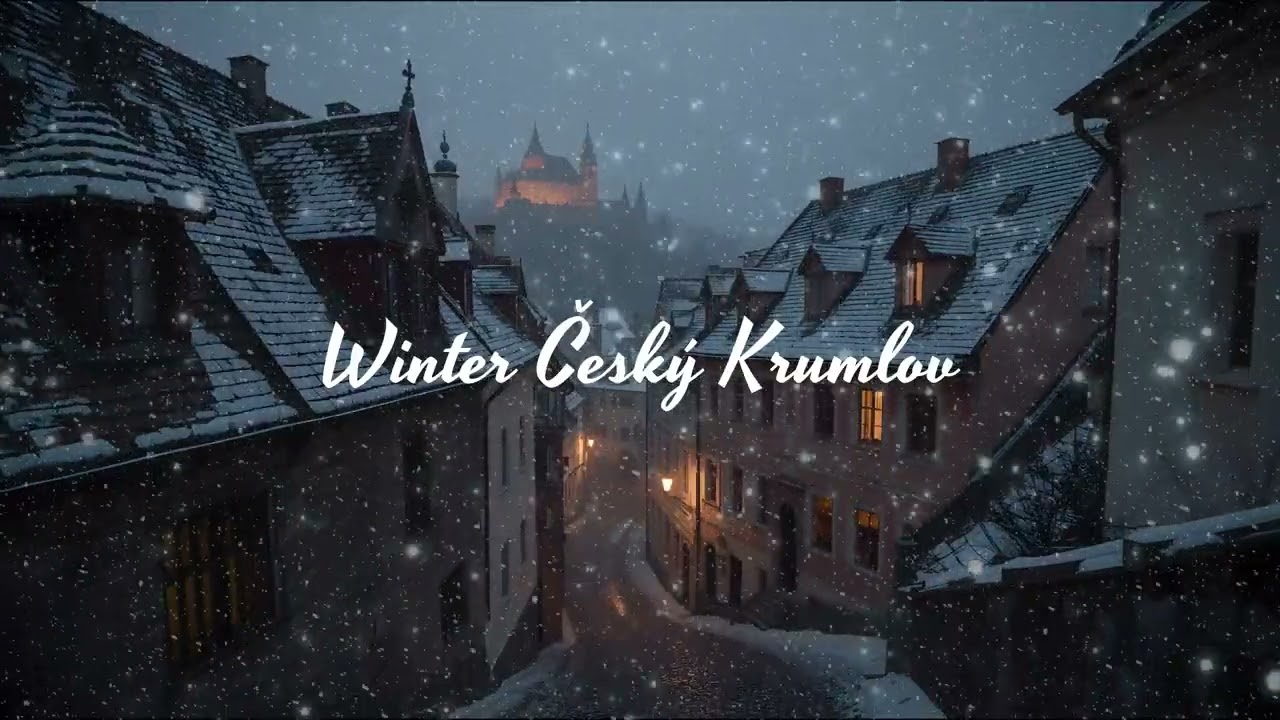 Winter Jazz Playlist | Calm winter streets, vintage jazz flowing softly