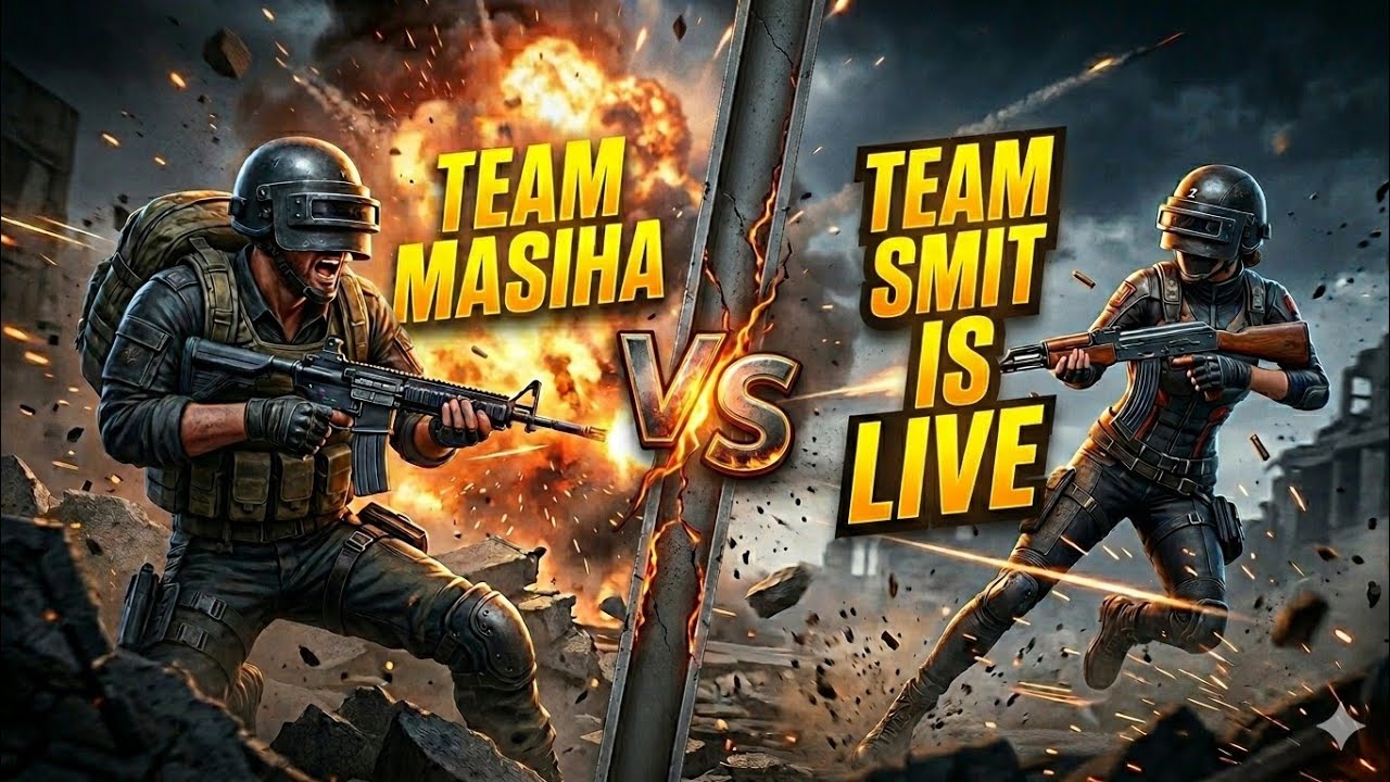 Team Masiha V/S Team @smit_is_live_23  #bgmi #pubg #masiha 