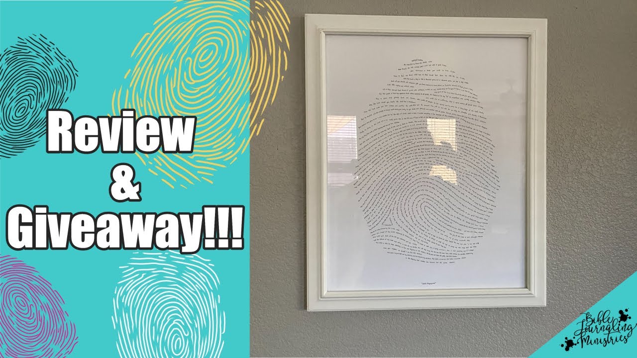 God's Fingerprint Review and 12 Free Prints for You!