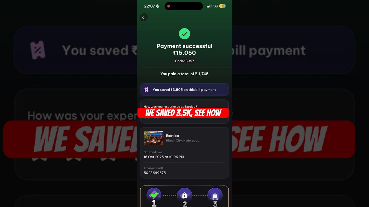 #district How to save money on your restaurant bill using Zomato District dining payment