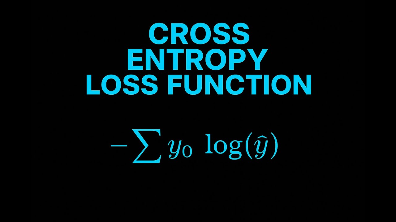 Lecture12: Learn Deep Learning: Cross Entropy Loss Function