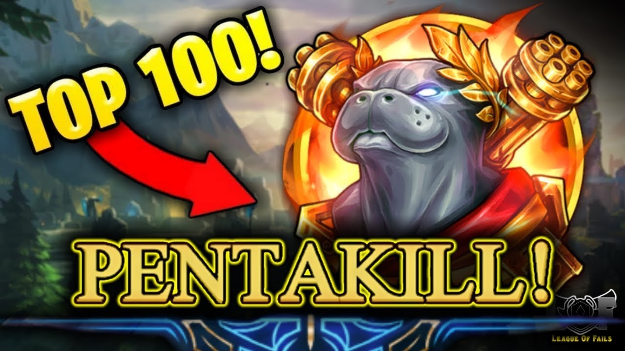 URF TOP 100 PENTAKILL MONTAGE 2019 - League of Legends ARURF Plays | LoL Best Moments #165