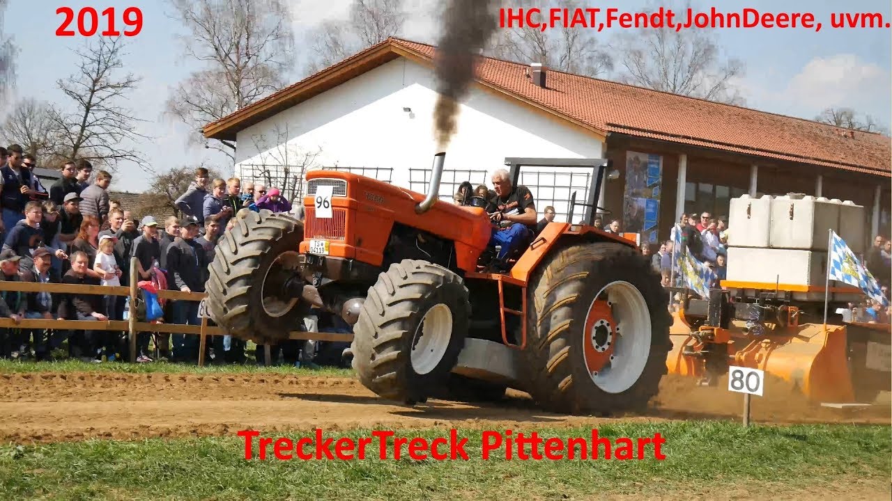 SOUND || TreckerTreck (Traktor Pulling) Pittenhart 2019 IHC, Case IH,FIAT, uvm.