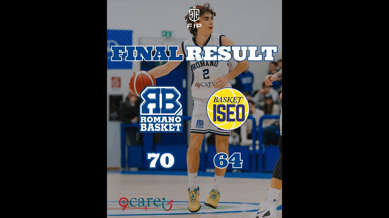 Serie B int - 9care Romano Basket vs Basket Iseo