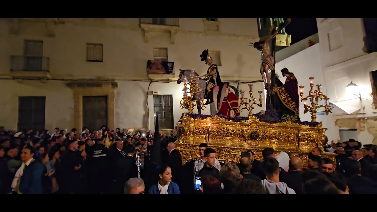 Cristo de las Aguas.  Cádiz 2023. Plaza de Fray Félix.