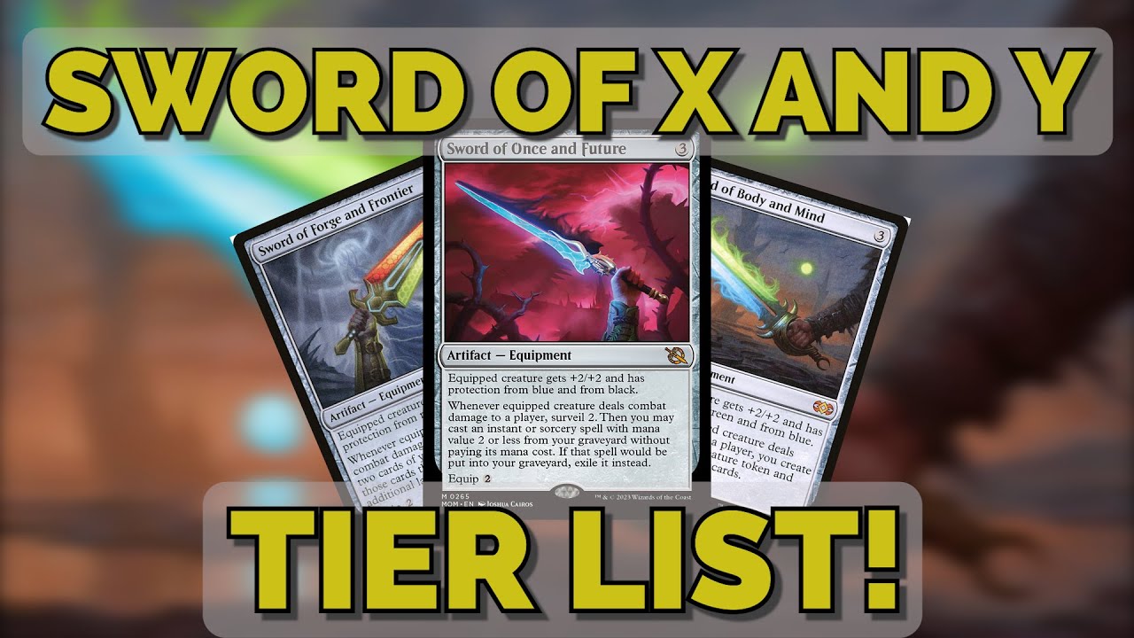 SWORD OF X AND Y TIER LIST!