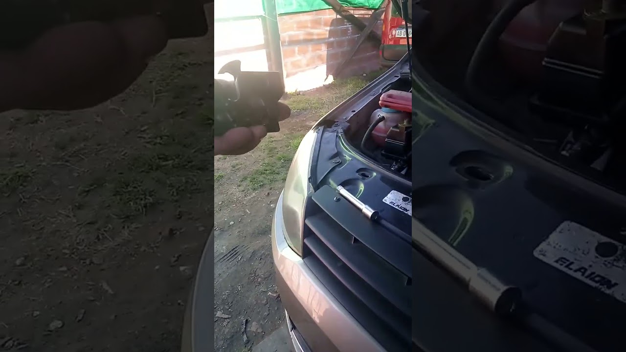 Cómo abrir capot de Suran con cable roto