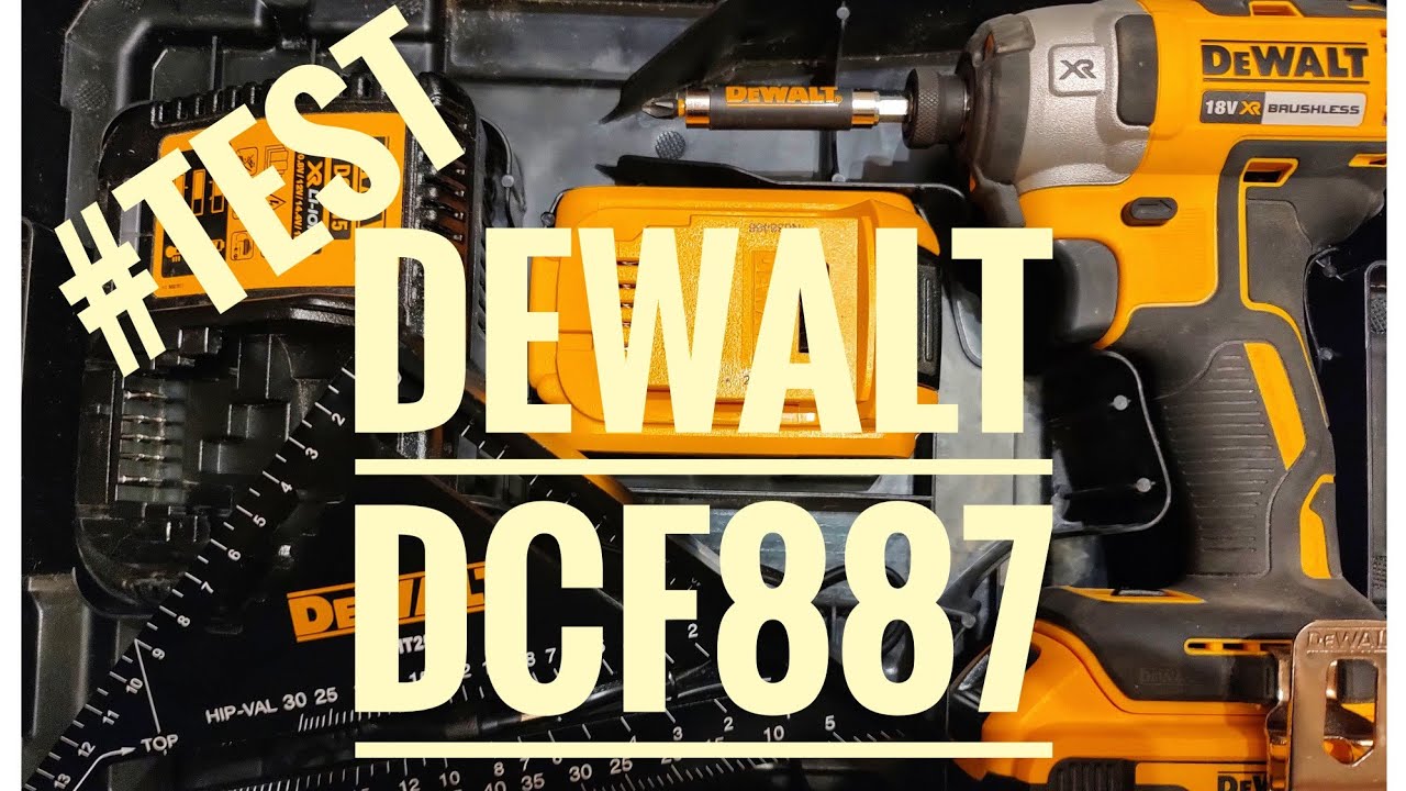 Test zakrętarki udarowej Dewalt DCF887P2 #dewalt, #test, #impactdriver