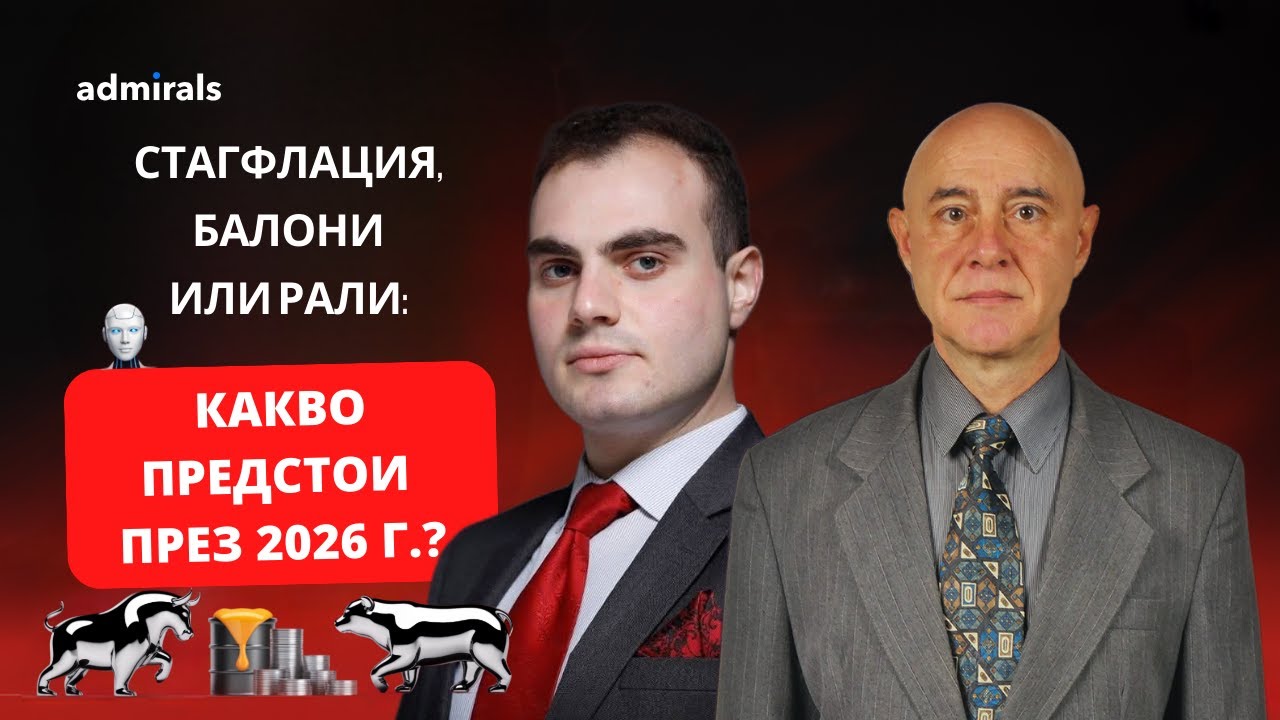 Стагфлация, балони или ралита - какво да очакваме през 2026 г.? | проф. Красимир Петров