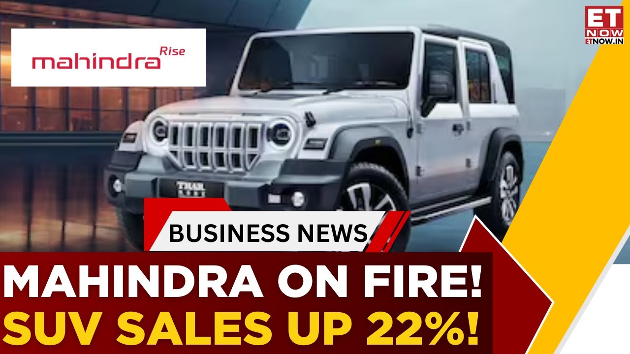 Mahindra SUV Sales Surge 22% YoY! CEO Nalinikanth Gollagunta Talks Demand, EV Launches & Exports