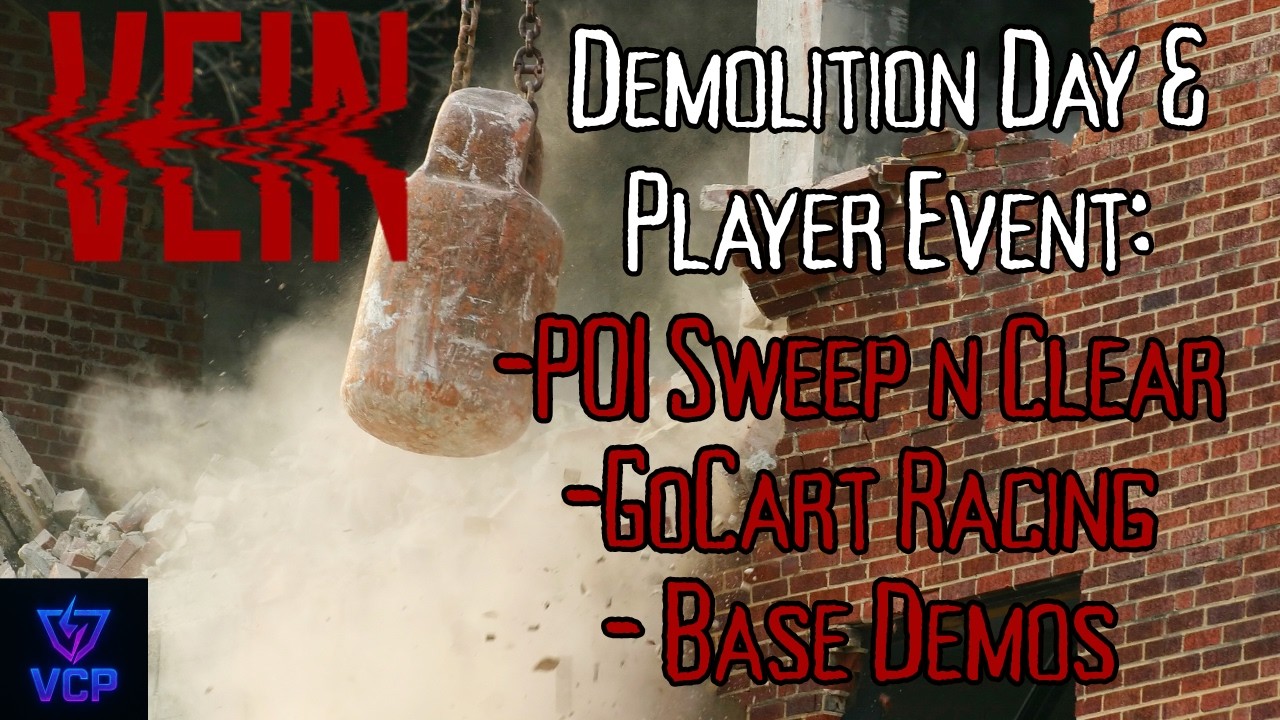 Vein: Sweep n Clear Event | Reclaiming POIs | RP PVE Casual Gameplay | Vein Community Project