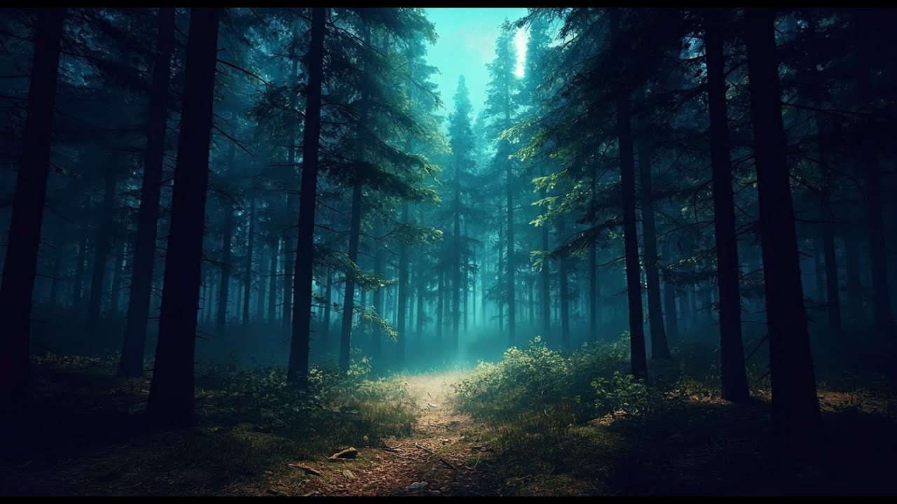 Bosque Nocturno: Viento Suave, 6 Horas para Dormir, Estudiar o Relajarse Profundo 😴