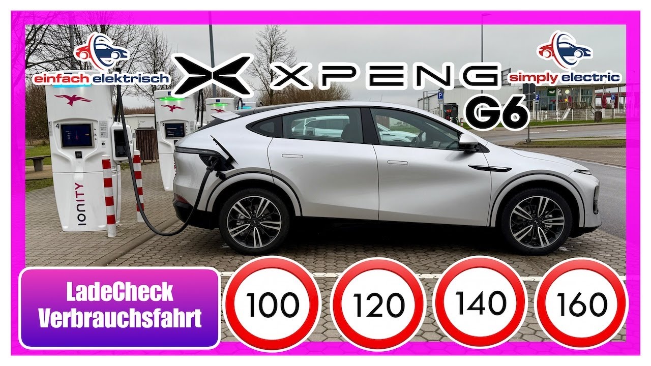 Xpeng G6 schnell laden okay aber ist das noch effizient⁉️