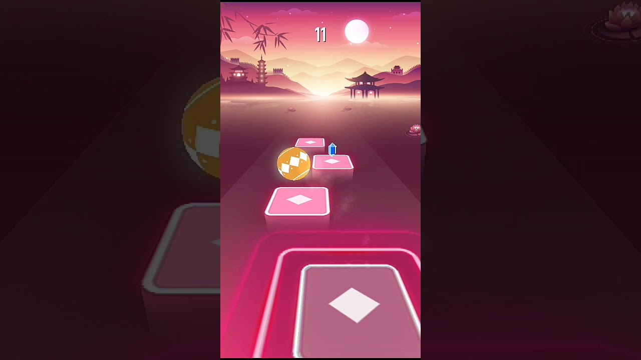 Clarx _ Harddope - Castle(no copyright m&uacute;sic) Tiles Hop Gameplay
