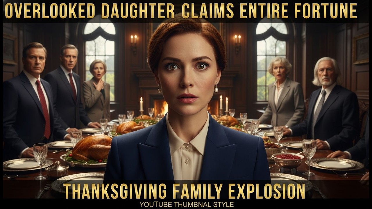 Overlooked Daughter Claims Entire Fortune – Thanksgiving Family Explosion