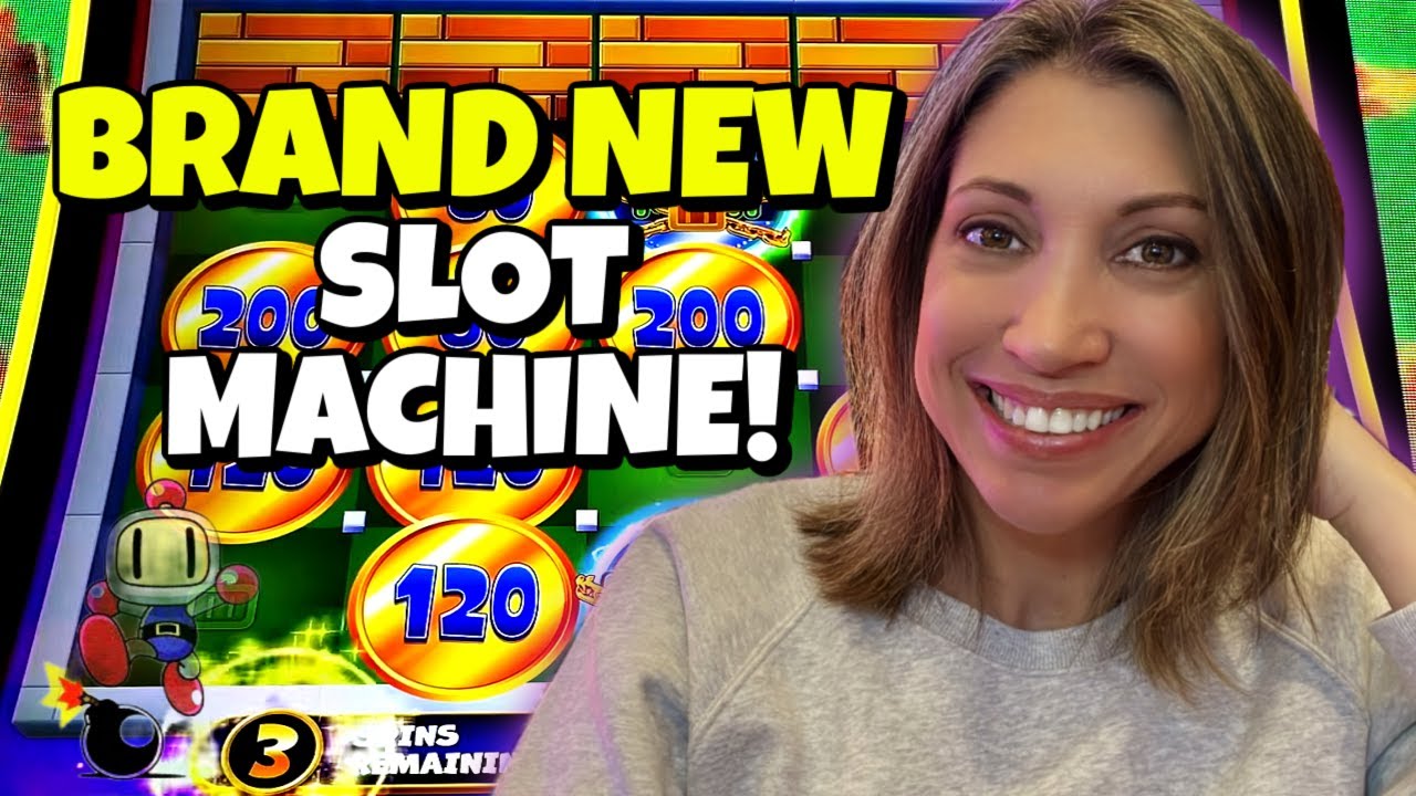 THIS Brand New slot machine is definitely a winner! 😮 Super fun Bomberman Slot Machine 🤞👍 🎰 #konami