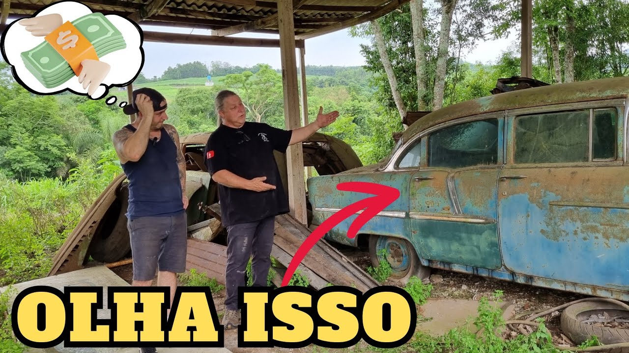 CARROS ABANDONADOS- OLHA O QUE ENCONTRAMOS 😱
