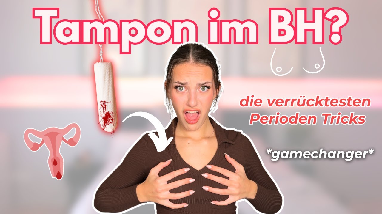 Diese Perioden Hacks sind einfach GENIAL 😳🩸 (warum redet keiner drüber?)