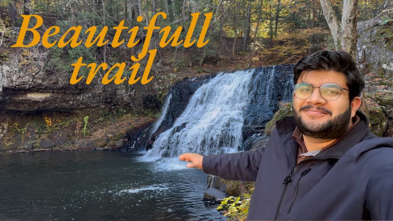 Wadsworth Falls State Park In CT USA | Beautiful Trail in CT | Hiking | Waterfall