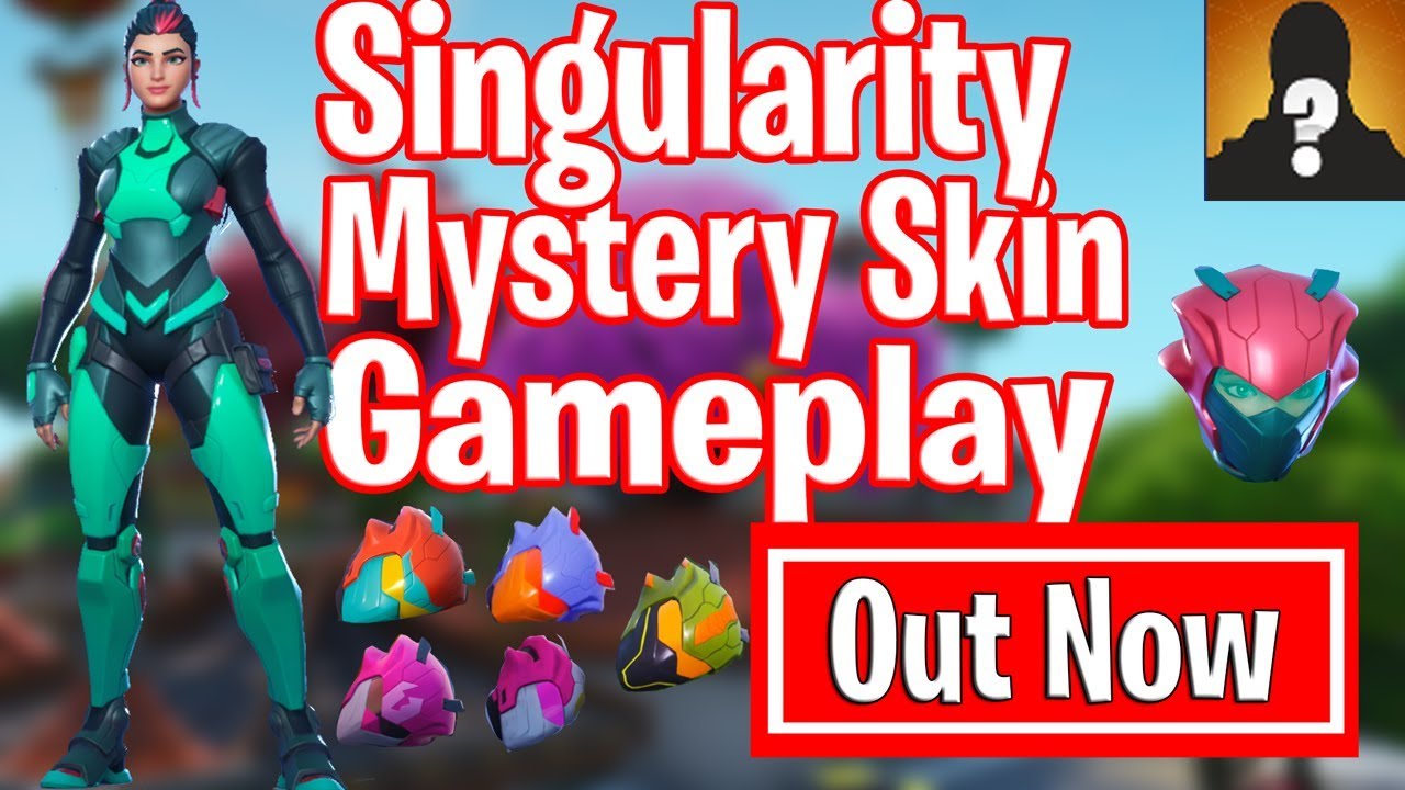 Singularity Season 9 Mystery Skin Showcase - ALL Styles and Colors Shown In Menu - Fortnite=