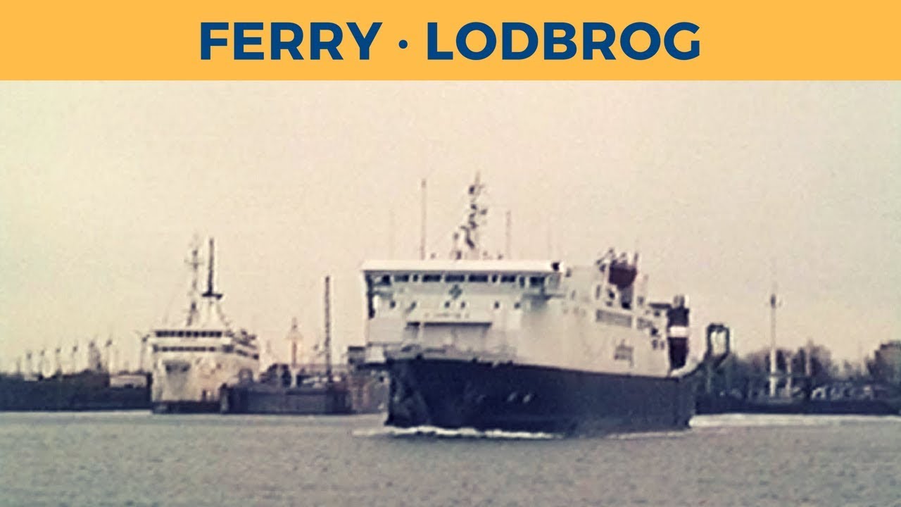 Classic Ferry Video 1997 - Last departure of ferry LODBROG in Puttgarden (Scandlines)