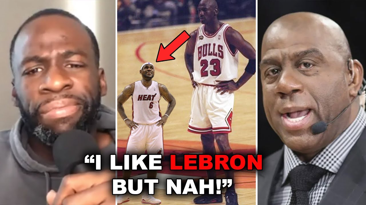 Magic Johnson SONS LeBron in GOAT DEBATE vs Jordan!! Draymond Green Disagrees!