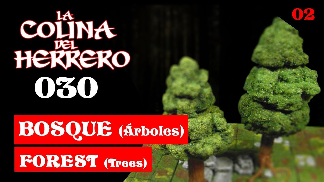 030 &Aacute;rboles modulares/ Modular trees  (Heroquest - D&D - Pathfinder - Wargames)