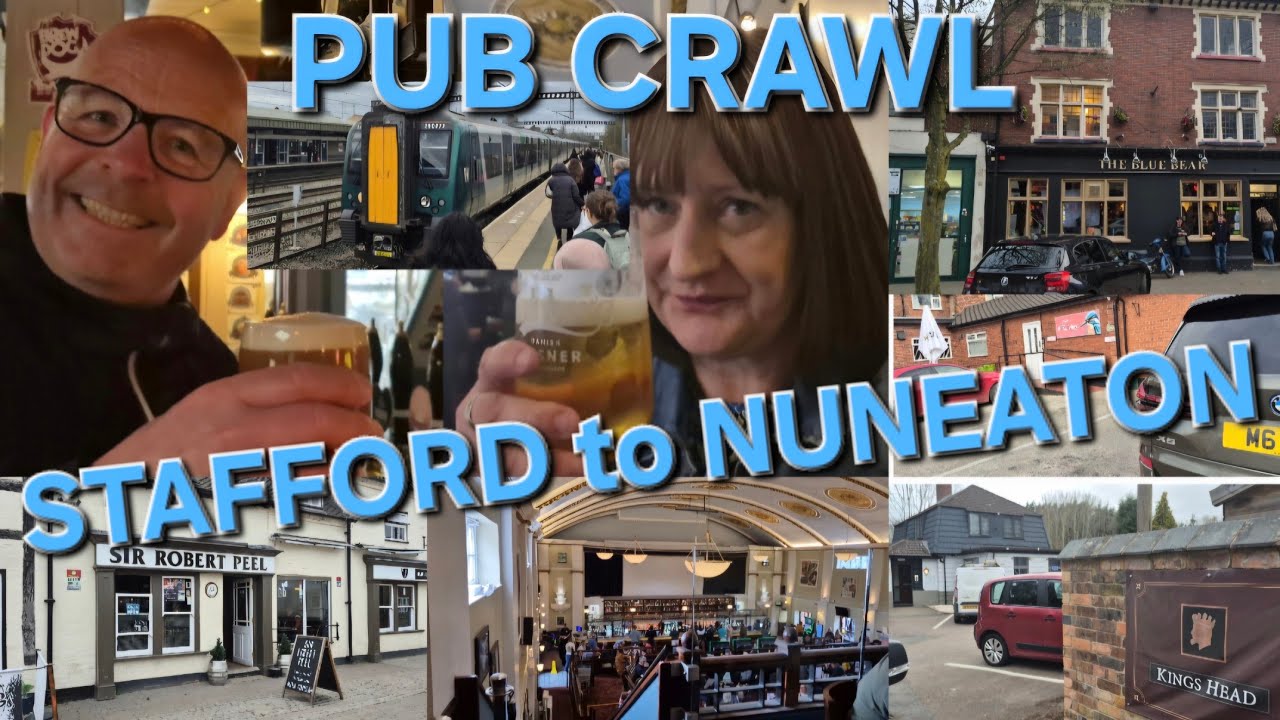 A Visit to the Stunning Wetherspoons in Stafford Became a Train Hopping Pub Crawl Back to Nuneaton