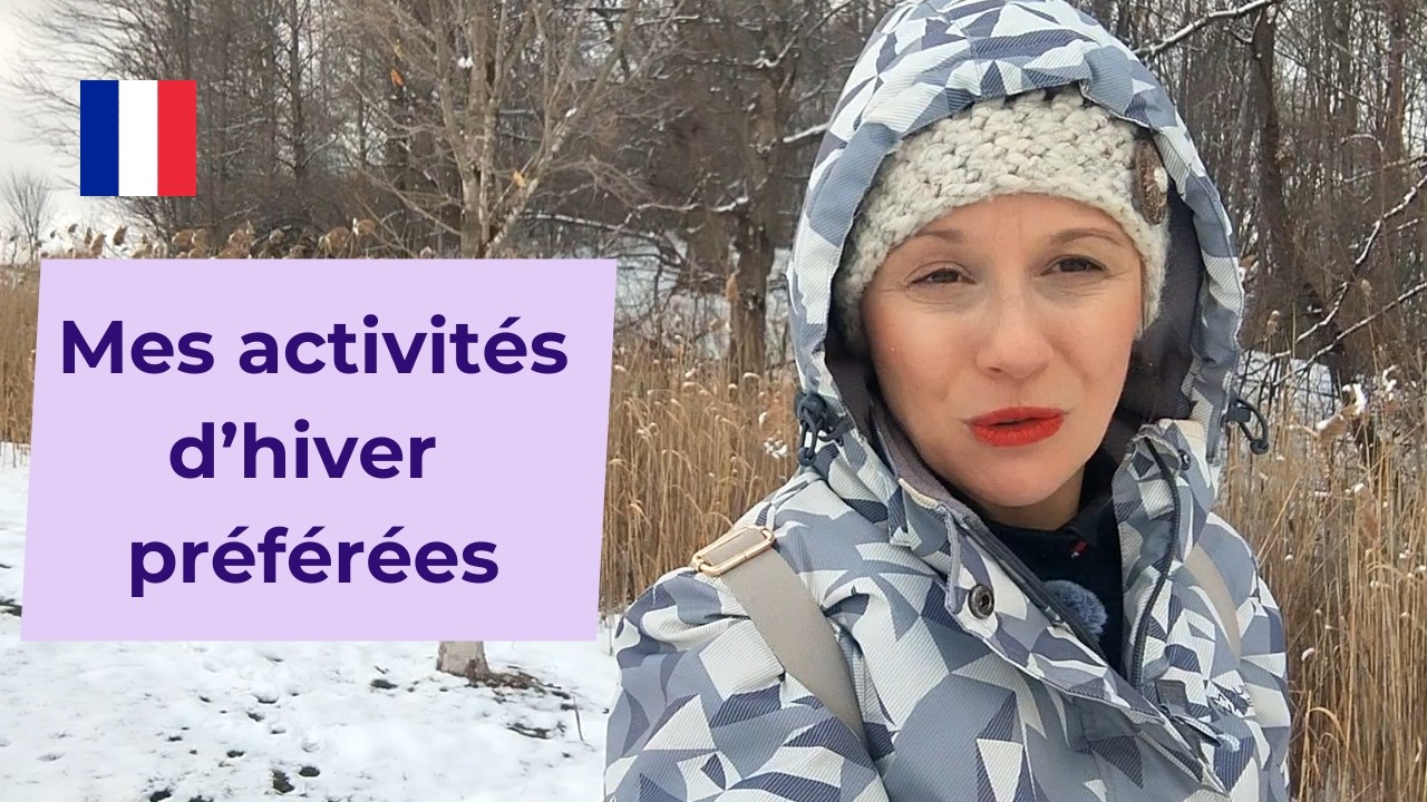Les sports d'hiver: ce que j'aime faire quand il neige