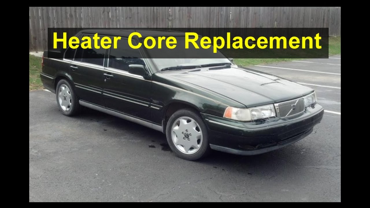 How to replace the heater core in the Volvo 960, S90, V90 cars from 1992 to 1998. - VOTD