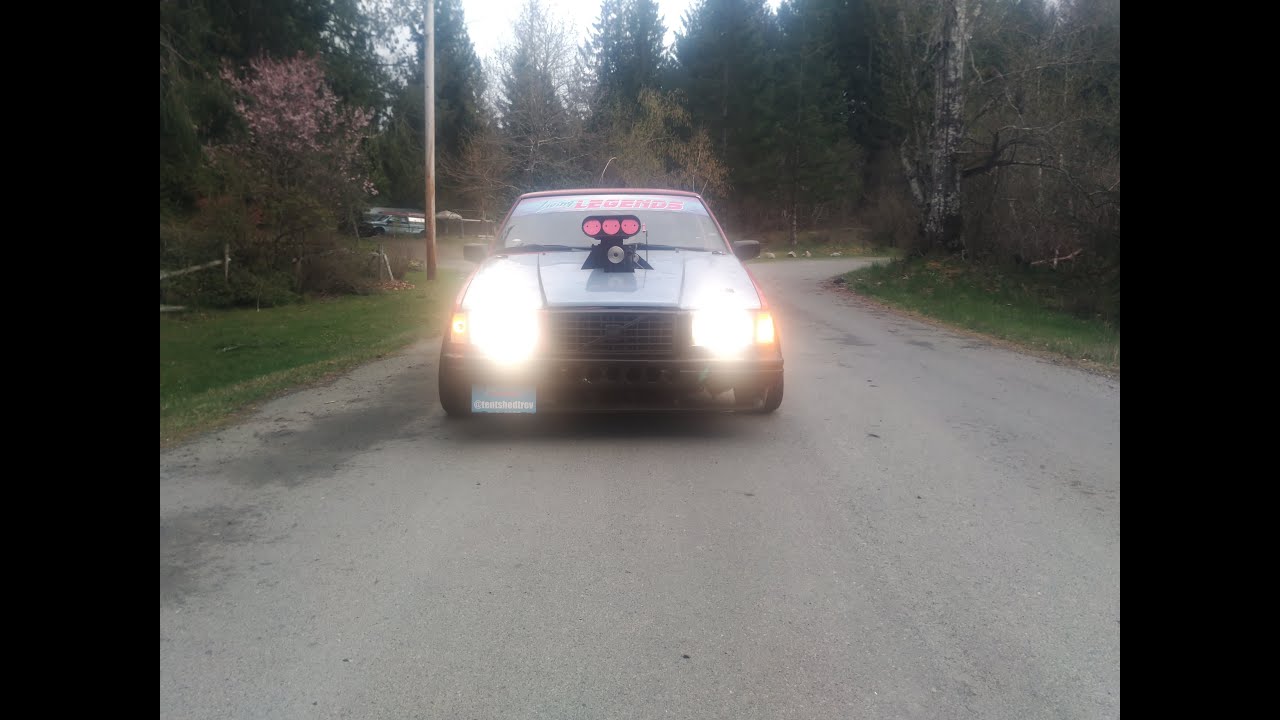 Supercharged Volvo 4 cylinder (Pure noise)