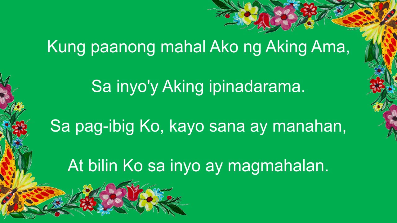 Pagkakaibigan Alto (with voice and lyrics)