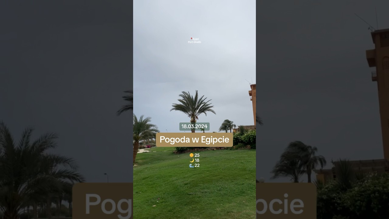 Pogoda w MARSA ALAM #egipt #podr&oacute;że #marsaalam