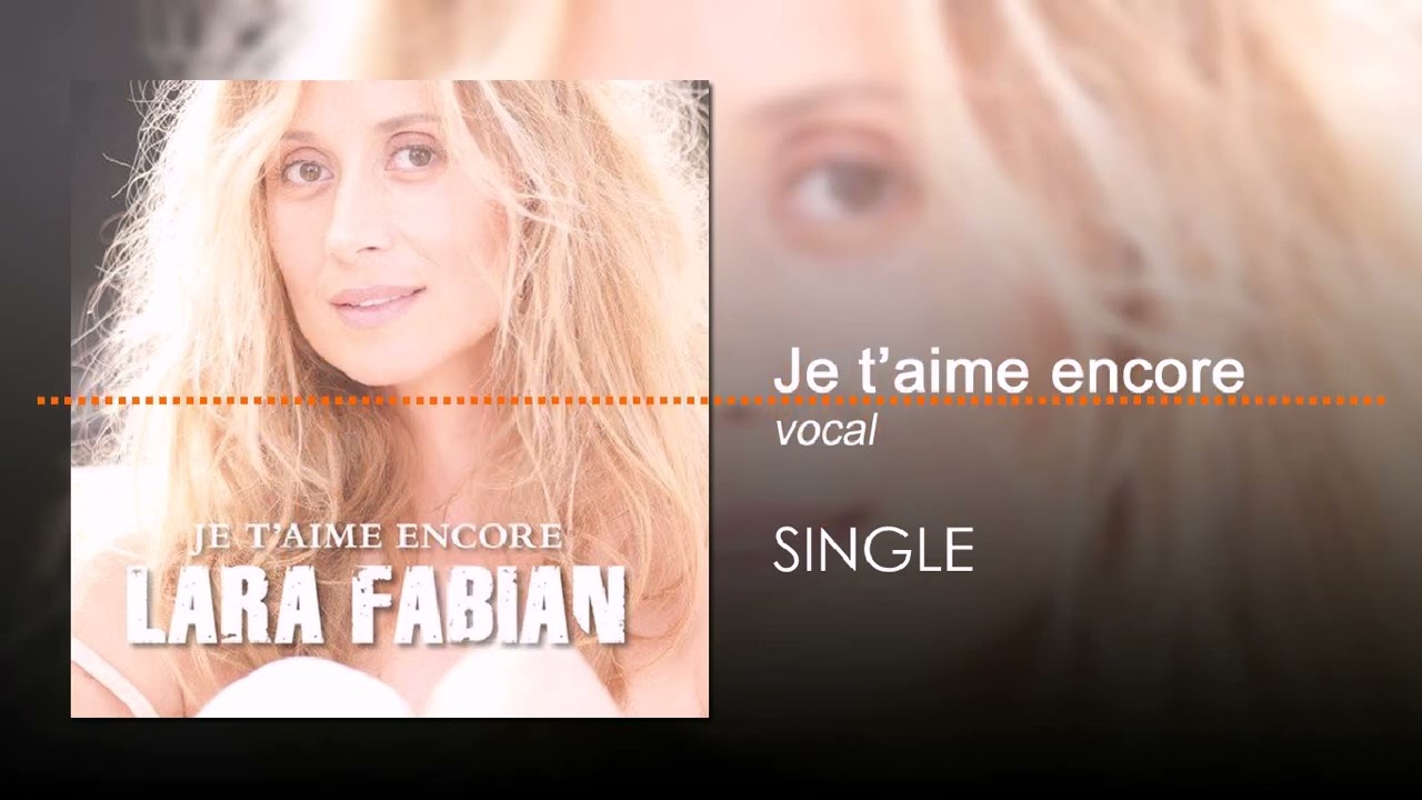 JE T'AIME ENCORE - LARA FABIAN | VOCAL | A CAPELA