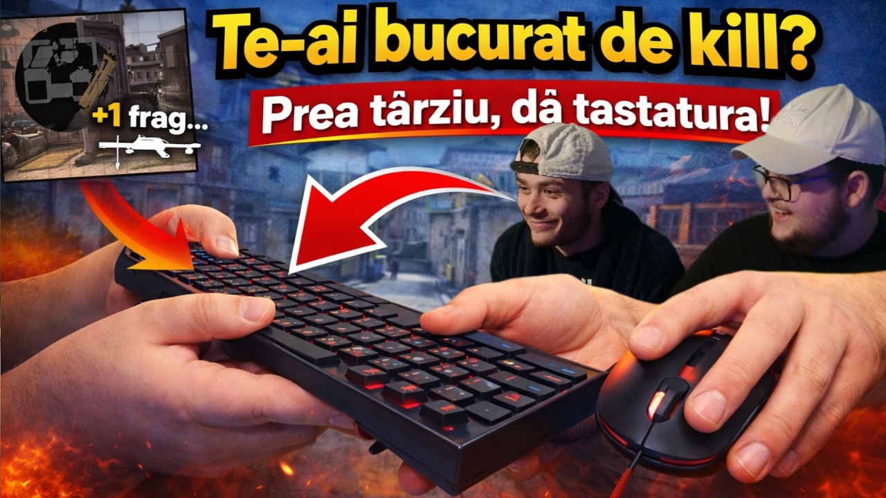 Te-ai bucurat de kill? Prea târziu, dă tastatura!