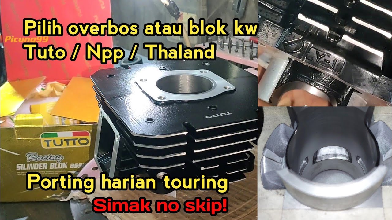 Review Blok rx king tuto porting harian touring