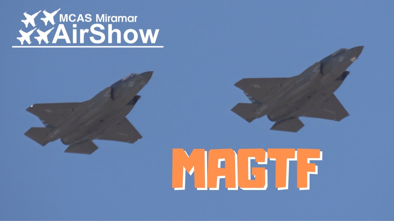 MAGTF Sunday Demo .. Miramar Airshow 2019 (4K)