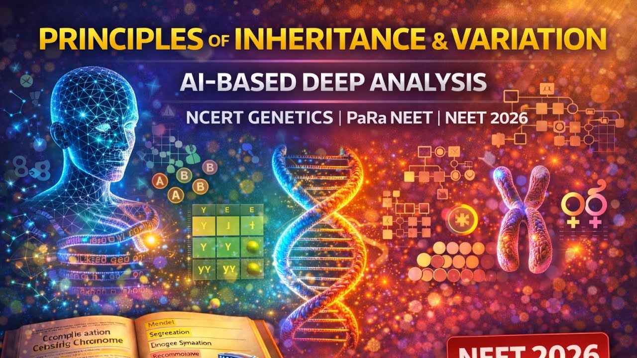 Principles of Inheritance & Variation| AI-Based Deep Analysis |NCERT Genetics l PaRa NEET |NEET 2026