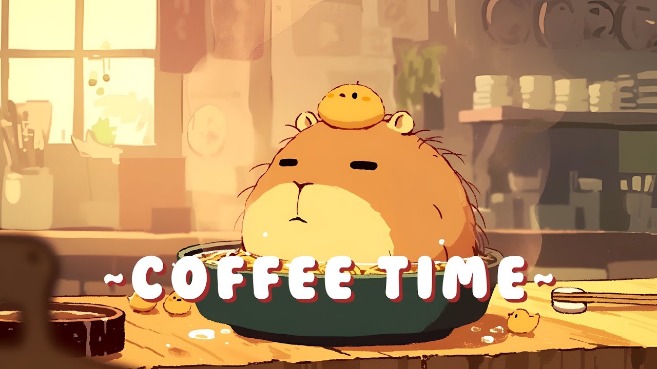 [60 Minutes] Capybara Beat Station - Japanese-inspired Lofi Collection ~ Calm Energy ~ 🦫 🎧 ✨