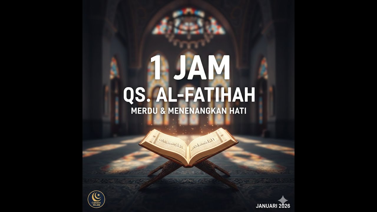 Murottal Al-Qur'an Surah Al Fatihah 1 Jam | Bacaan Merdu & Menenangkan Hati | Full Saad Al-Ghamdi