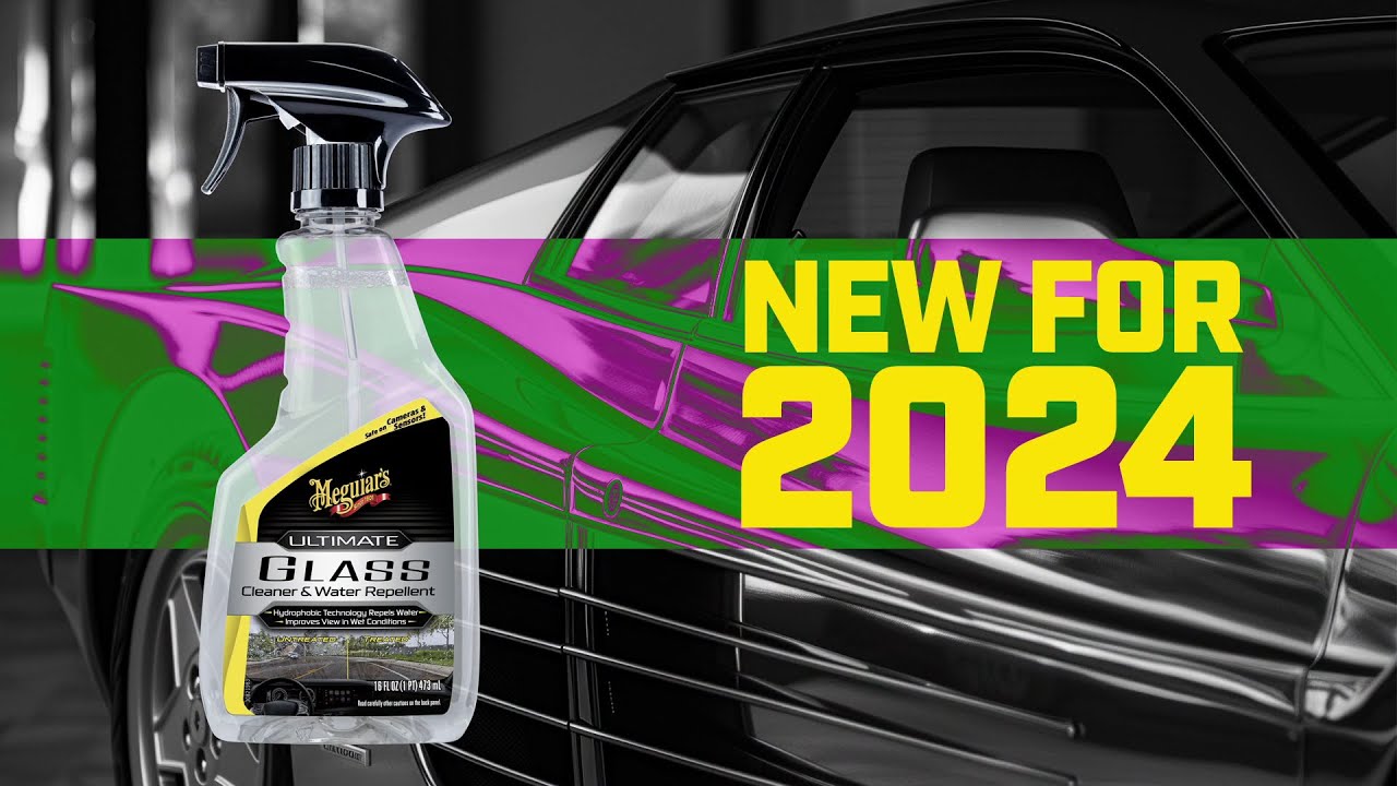 New For 24 - Meguiar's Ultimate Glass Cleaner & Repellent